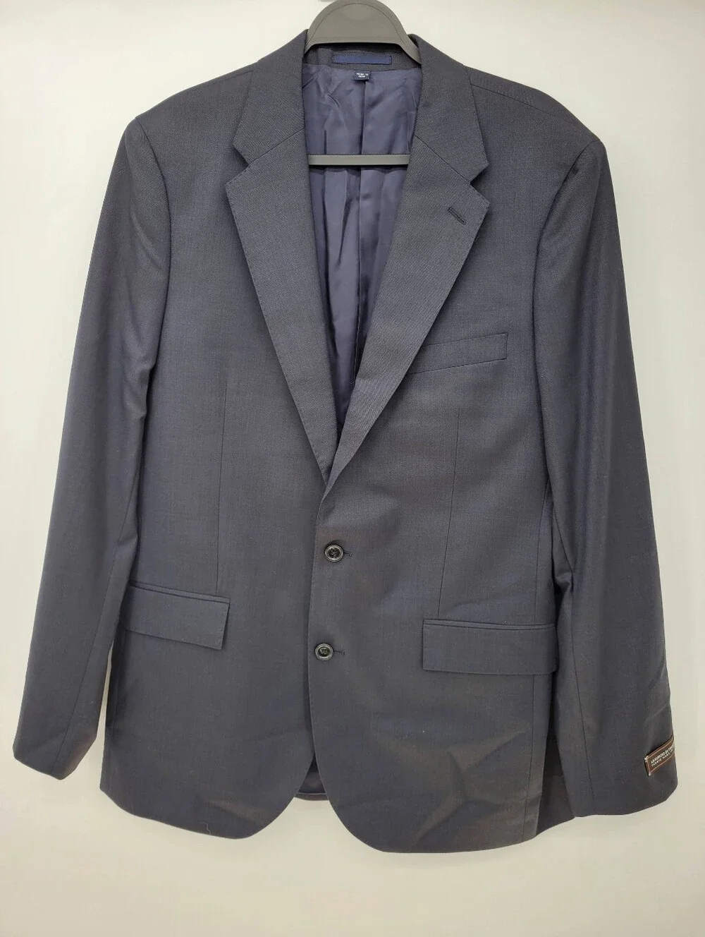 J Crew Ludlow Slim-fit suit jacket in Italian worsted wool Size 42L Dark Navy